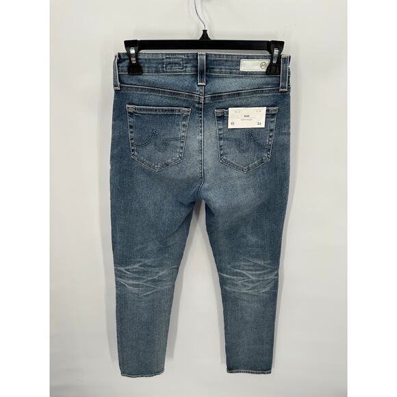 AG Adriano Goldschmeid DENIM NWT Mari High Rise Straight Leg Denim Jean // 00 - Picture 10 of 11